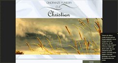 Desktop Screenshot of onoranzefunebrichristianmonico.com