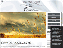 Tablet Screenshot of onoranzefunebrichristianmonico.com